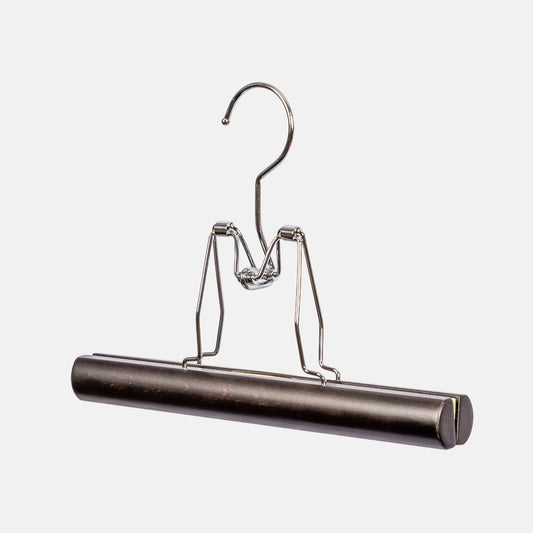 Trouser Clamp Hanger 'Silver Top' by Nakata, Set of 3